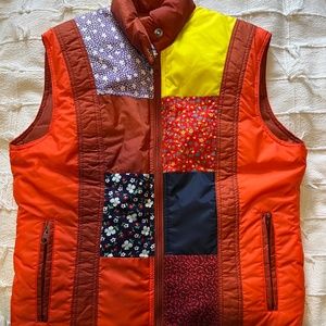 Vintage Alpine Down puffer vest size M